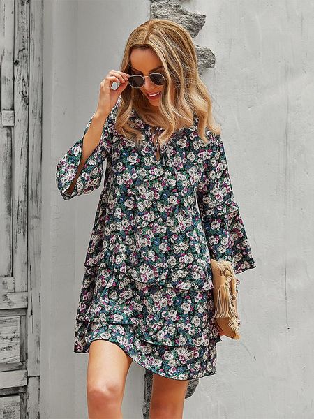dresses 2022 new cascading ruffle floral dress women casual flare sleeve lace v neck autumn wintter print short dresses female casual, Black;gray
dresses 2022 new cascading ruffle floral dress women casual flare sleeve lace v neck autumn wintter print short dresses female casual, Black;gray