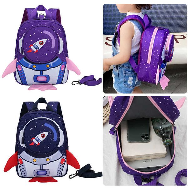 backpacks children nylon school bag cartoon 3d rocket backpack for kindergarten kids student bagpack rucksack with anti-loss traction rope w
backpacks children nylon school bag cartoon 3d rocket backpack for kindergarten kids student bagpack rucksack with anti-loss traction rope w