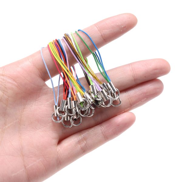 50/100pcs mix polyester cord with jump ring lanyard rope for making keychain diy craft pendant handmade materials jewelry makingjewelry find, Blue;slivery
50/100pcs mix polyester cord with jump ring lanyard rope for making keychain diy craft pendant handmade materials jewelry makingjewelry find, Blue;slivery