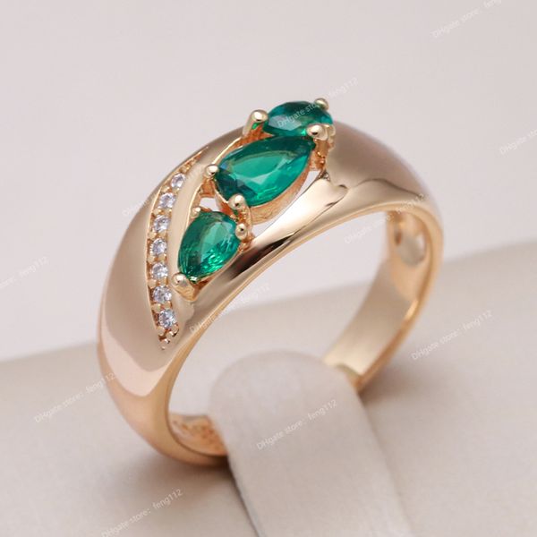 new 585 rose gold ring for women unusual green natural zircon ethnic bride ring vintage wedding jewelry accessories fashion jewelryrings aut, Golden;silver
new 585 rose gold ring for women unusual green natural zircon ethnic bride ring vintage wedding jewelry accessories fashion jewelryrings aut, Golden;silver