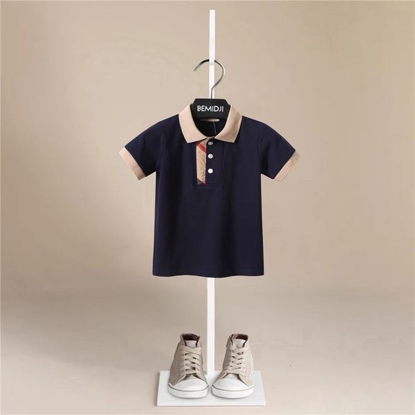 polos 12m9y summer baby boys polo shirts short sleeve striped lapel clothes for girls cotton breathable kids outwear 230417, Blue
polos 12m9y summer baby boys polo shirts short sleeve striped lapel clothes for girls cotton breathable kids outwear 230417, Blue