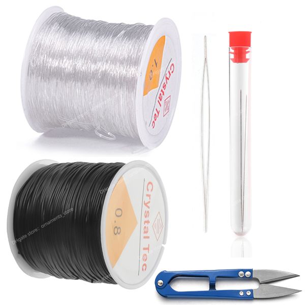 plastic crystal diy beading stretch cords elastic line with beading needles scissors wire string jeweleri thread string thread jewelry makin, Blue;slivery
plastic crystal diy beading stretch cords elastic line with beading needles scissors wire string jeweleri thread string thread jewelry makin, Blue;slivery