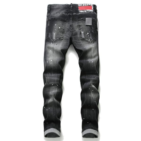 designer mens jeans high street america for men embroidery pants oversize ripped patch hole denim 2023 new fashion streetwear skinny slim pe, Black
designer mens jeans high street america for men embroidery pants oversize ripped patch hole denim 2023 new fashion streetwear skinny slim pe, Black