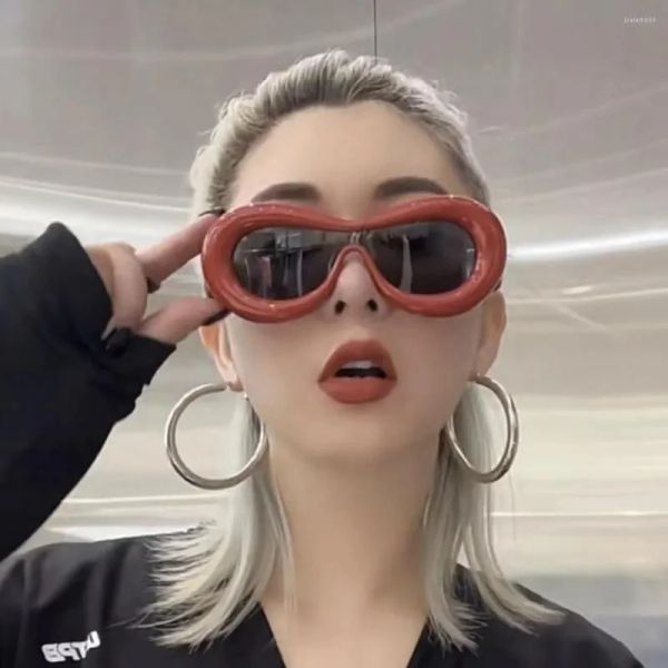 Sunglasses High-Quality Brand Designer Chunky Oval Women Men Hip Hop Sun Glasses UV Protection Outdoor Shades Eyewear Unisex
Sunglasses High-Quality Brand Designer Chunky Oval Women Men Hip Hop Sun Glasses UV Protection Outdoor Shades Eyewear Unisex