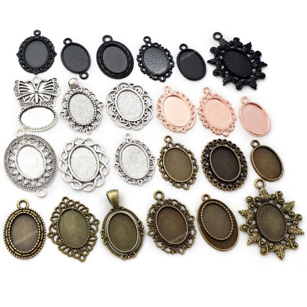10pcs 13x18mm inner size antique silver plated flower style cameo cabochon base setting charms pendant necklace findings jewelry makingjewel, Blue;slivery
10pcs 13x18mm inner size antique silver plated flower style cameo cabochon base setting charms pendant necklace findings jewelry makingjewel, Blue;slivery