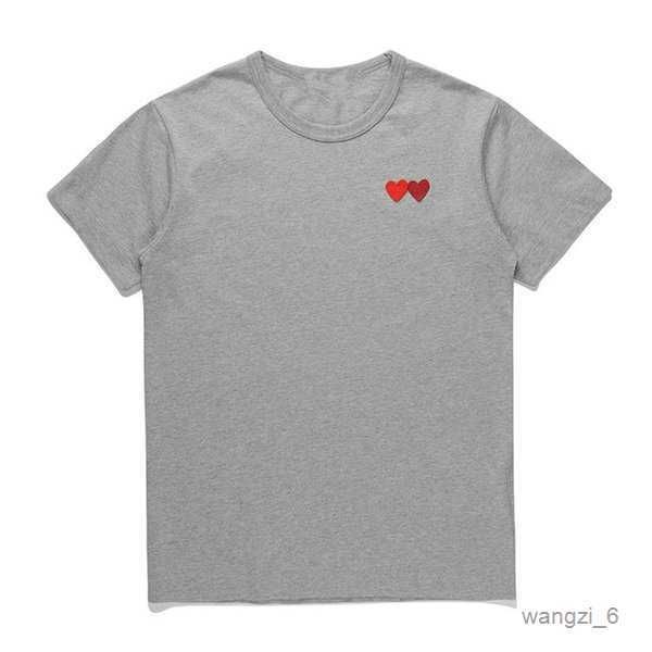 men's play t shirt cdg embroidery red heart des casual women badge quanlity cotton short sleeve summer loose oversize tee 6 eu99, White;black
men's play t shirt cdg embroidery red heart des casual women badge quanlity cotton short sleeve summer loose oversize tee 6 eu99, White;black