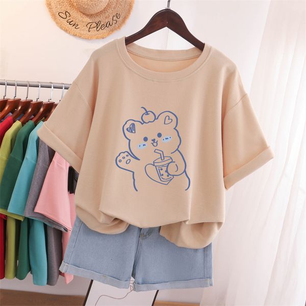 women's t-shirt ebaihui oversized t shirts 100% cotton plus size t shirt summer tees cartoon printed o neck l-6xl short sleeve tshirt w, White
women's t-shirt ebaihui oversized t shirts 100% cotton plus size t shirt summer tees cartoon printed o neck l-6xl short sleeve tshirt w, White