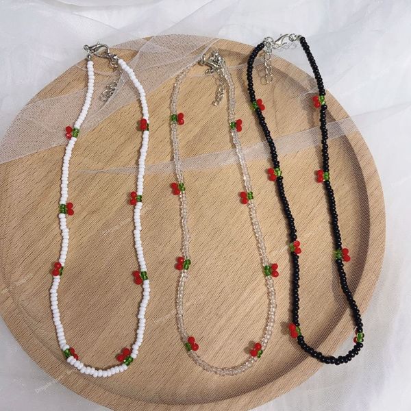 bohemia beaded red cherry necklace for women cute handmade fruits seed bead chokers necklaces boho jewelry fashion jewelrynecklace cherry fa, Silver
bohemia beaded red cherry necklace for women cute handmade fruits seed bead chokers necklaces boho jewelry fashion jewelrynecklace cherry fa, Silver