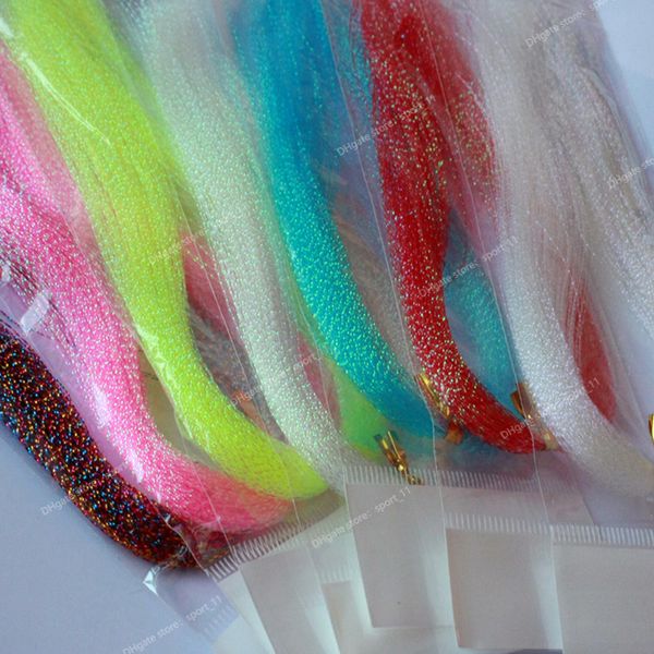 1pc crystal shining string hook lure assist fly fishing tool luminous silk twisted strand string tying lure flies accessories fishingfishing
1pc crystal shining string hook lure assist fly fishing tool luminous silk twisted strand string tying lure flies accessories fishingfishing