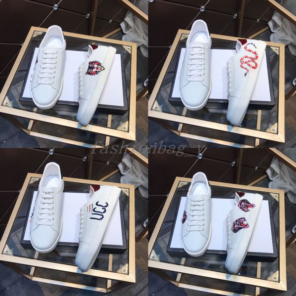 designer casual shoes men women sneakers italy snake tiger chaussures leather trainers embroidery stripes sneaker walking sports, Black
designer casual shoes men women sneakers italy snake tiger chaussures leather trainers embroidery stripes sneaker walking sports, Black