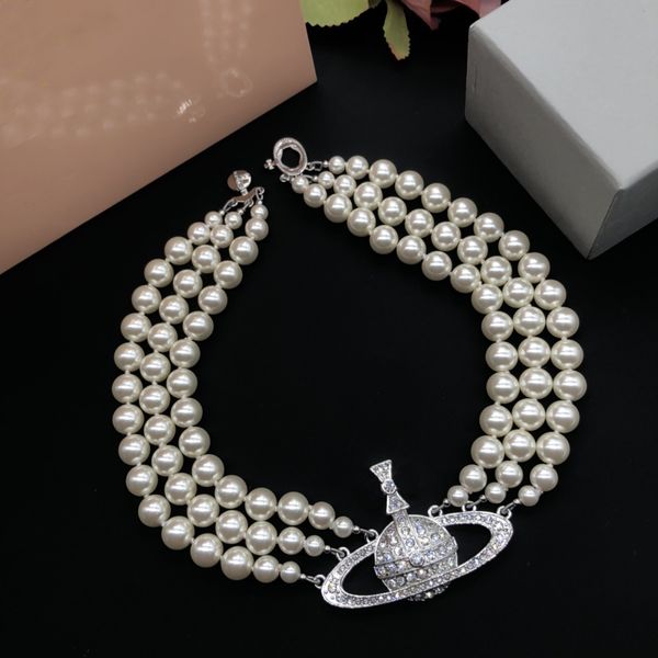 fashion designer luxury pendant necklaces brand women jewelry saturn chokers metal pearl planet goldchain necklace cjeweler trend for woman, Silver
fashion designer luxury pendant necklaces brand women jewelry saturn chokers metal pearl planet goldchain necklace cjeweler trend for woman, Silver