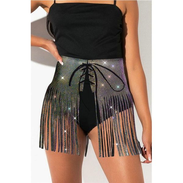 dresses 2022 new women mini skirt colorful rhinestone tassel empire tunic hollow out drawstring adjustable fahion streetwear skirts, White;black
dresses 2022 new women mini skirt colorful rhinestone tassel empire tunic hollow out drawstring adjustable fahion streetwear skirts, White;black
