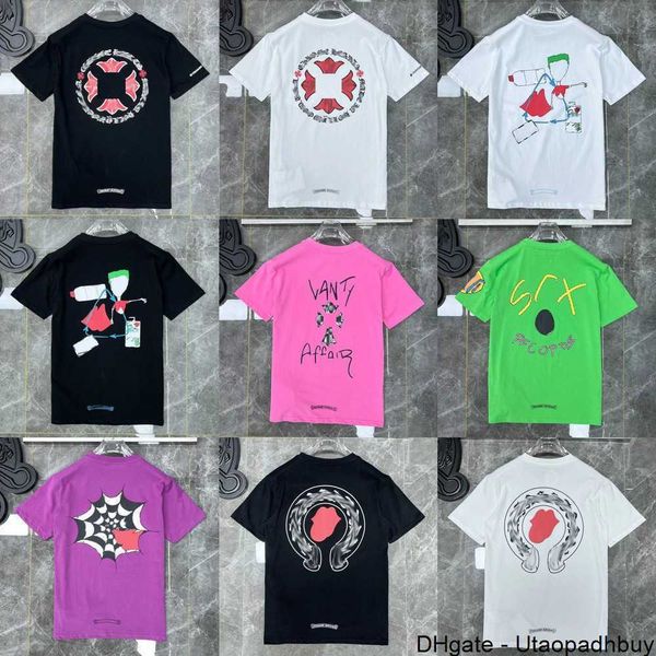 2023 men's t-shirts luxury fashion t shirt ch brand chromes tees designer women sanskrit couple t-shirt sweatshirt horseshoe flower hea, White;black
2023 men's t-shirts luxury fashion t shirt ch brand chromes tees designer women sanskrit couple t-shirt sweatshirt horseshoe flower hea, White;black