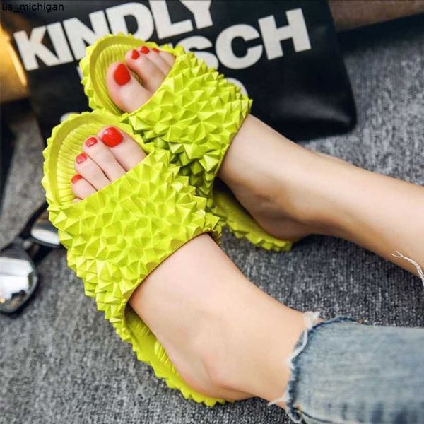 slippers 2023 cute durian indoor outside slippers female bathroom slipper girls beach flip flops summer shoes woman fashion slides sh342 j23, Black
slippers 2023 cute durian indoor outside slippers female bathroom slipper girls beach flip flops summer shoes woman fashion slides sh342 j23, Black