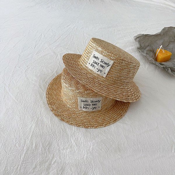 caps hats summer kids straw hat with label korea style wheat straw hat boys girls sun visor hat sunscreen holiday child beach hat 230418, Yellow
caps hats summer kids straw hat with label korea style wheat straw hat boys girls sun visor hat sunscreen holiday child beach hat 230418, Yellow