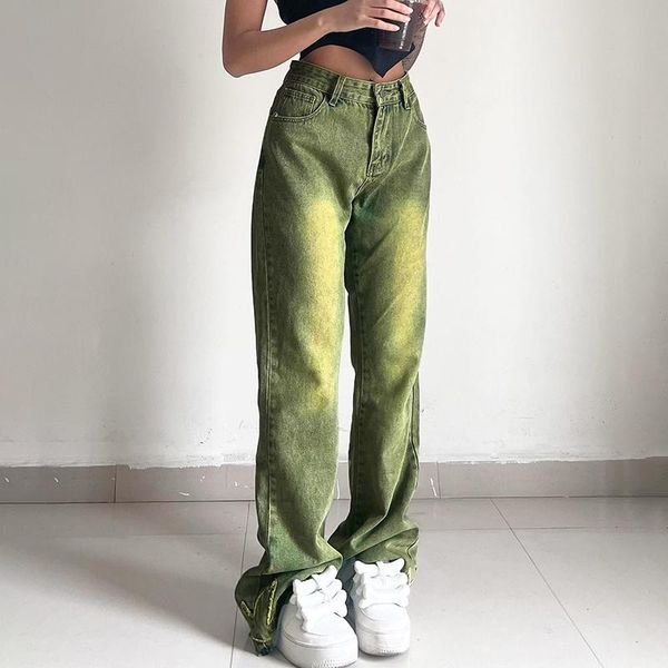 jeans weiyao forest green fairycore flared jeans retro aesthetic y2k high waist denim pants embroidery chic design womens trousers, Blue
jeans weiyao forest green fairycore flared jeans retro aesthetic y2k high waist denim pants embroidery chic design womens trousers, Blue