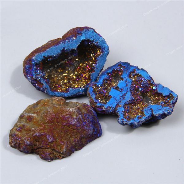 1piece natural blue agates aura druzy irregular plating crystal quartz druzy geode charm pendant for jewelry making home decor fashion jewel, Silver
1piece natural blue agates aura druzy irregular plating crystal quartz druzy geode charm pendant for jewelry making home decor fashion jewel, Silver