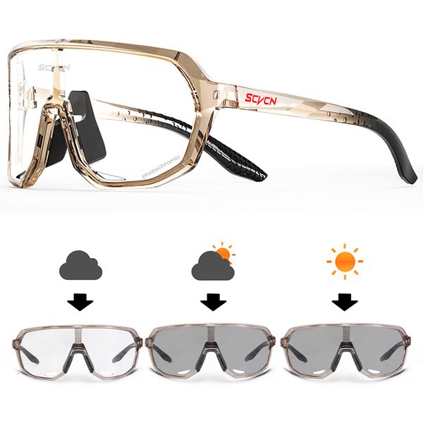 outdoor eyewear scvcn pochromic cycling glasses uv400 sunglasses sports bicycle bike goggles mtb eyepieces 230418
outdoor eyewear scvcn pochromic cycling glasses uv400 sunglasses sports bicycle bike goggles mtb eyepieces 230418