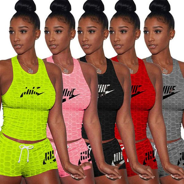 2023 brand women letter tracksuits summer yoga two piece sets sleeveless t-shirt shorts embroidery sports suit crew neck outfits pullover jo, Gray
2023 brand women letter tracksuits summer yoga two piece sets sleeveless t-shirt shorts embroidery sports suit crew neck outfits pullover jo, Gray