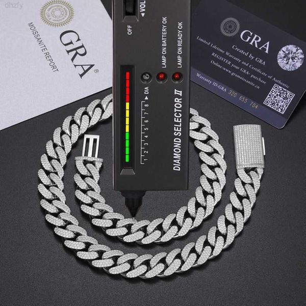 100% pass diamond tester 15mm moissanite iced out cuban link chain luxury 925 sterling silver lab grown gemstone neck chain
100% pass diamond tester 15mm moissanite iced out cuban link chain luxury 925 sterling silver lab grown gemstone neck chain
