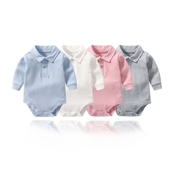 rompers baby clothing born 0-24months cotton solid color lapel collar long sleeve polo shirt bodysuit boy tees 230418, Blue
rompers baby clothing born 0-24months cotton solid color lapel collar long sleeve polo shirt bodysuit boy tees 230418, Blue