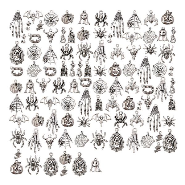 20pcs mixed skeleton skull halloween charms lot metal christmas charms pendants bulk for diy bracelet earrings jewelry making fashion jewelr, Silver
20pcs mixed skeleton skull halloween charms lot metal christmas charms pendants bulk for diy bracelet earrings jewelry making fashion jewelr, Silver