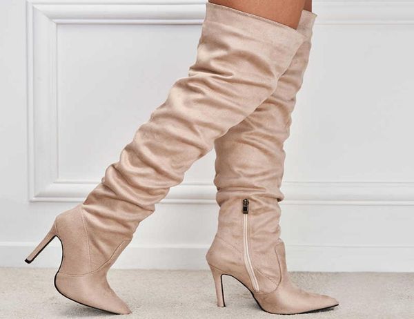 boots over the knee boots women new design fur warm winter shoes women fashion high heel thigh high boots long woman footwear j2201877477, Black
boots over the knee boots women new design fur warm winter shoes women fashion high heel thigh high boots long woman footwear j2201877477, Black