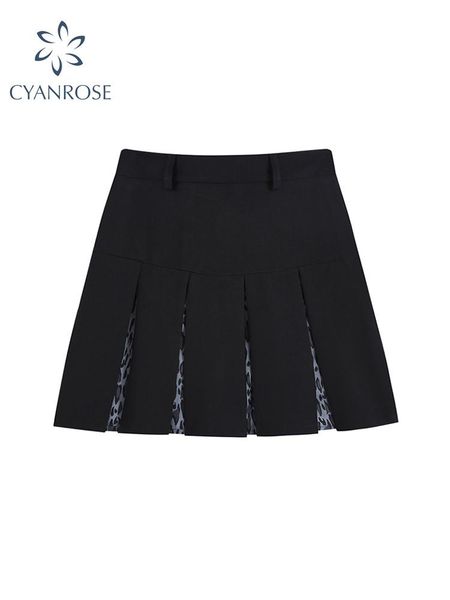 dresses black leopark print splicing short skirt women high waist 2022 summer new design streetwear casual femlae short pleated skirts, Black;gray
dresses black leopark print splicing short skirt women high waist 2022 summer new design streetwear casual femlae short pleated skirts, Black;gray