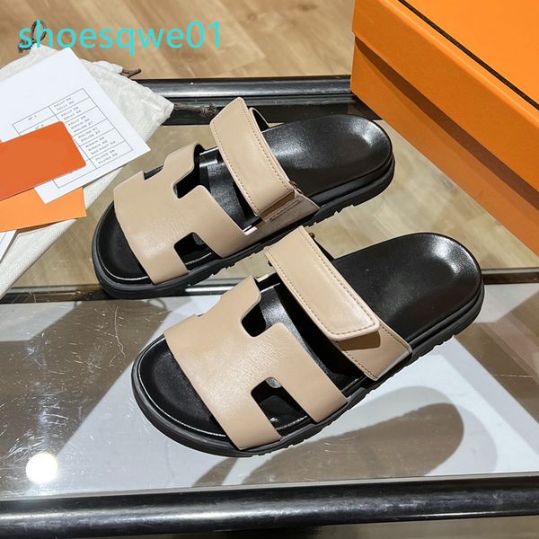 leather sandals luxury suede 100% real leather size eu35-47 naturel men women designer slippers cuir summer with box sandles shoes classic b, Black
leather sandals luxury suede 100% real leather size eu35-47 naturel men women designer slippers cuir summer with box sandles shoes classic b, Black