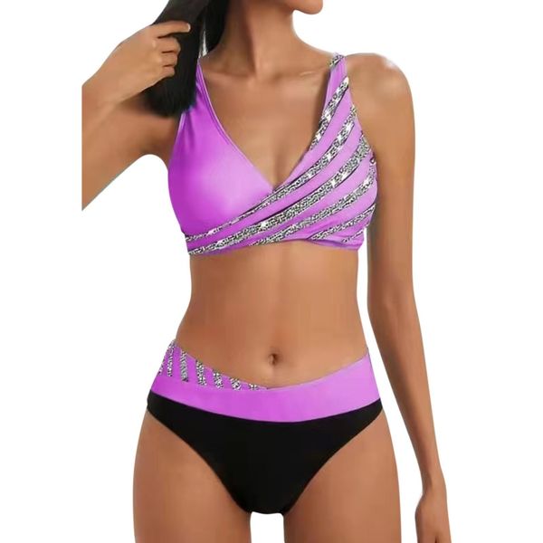 women's swimwear swimsuit woman women's high waisted two pieces set swimsuit beachwear causal swimwears tankinis sets maillot de b, White;black
women's swimwear swimsuit woman women's high waisted two pieces set swimsuit beachwear causal swimwears tankinis sets maillot de b, White;black