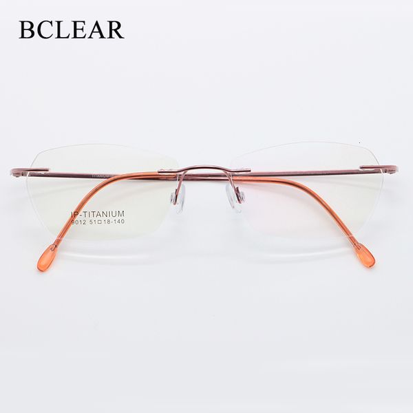 sunglasses frames bclear beautiful women pure rimless ladies ultralight frameless fashion optical frame eyewear 9012 230417, Silver
sunglasses frames bclear beautiful women pure rimless ladies ultralight frameless fashion optical frame eyewear 9012 230417, Silver