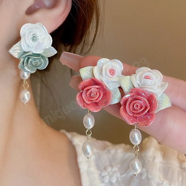 fashion jewelry 925 silver needle flower earrings 2023 trend spring summer style resin earrings for women girl gift
fashion jewelry 925 silver needle flower earrings 2023 trend spring summer style resin earrings for women girl gift