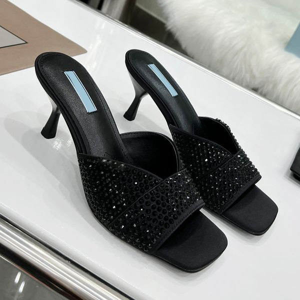 womens sandals square toe stiletto heels slippers designer strass slides luxurys elegant ladies slingbacks dress shoes girls outdoor casual, Black
womens sandals square toe stiletto heels slippers designer strass slides luxurys elegant ladies slingbacks dress shoes girls outdoor casual, Black