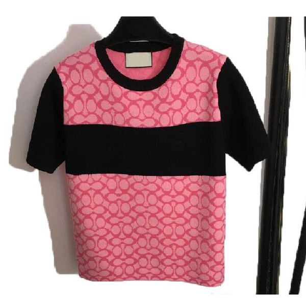 designers fashion womens t shirts knits short sleeve sweater letter jacquard g comfortable thin quality design women t shirt asian size s-l, White
designers fashion womens t shirts knits short sleeve sweater letter jacquard g comfortable thin quality design women t shirt asian size s-l, White
