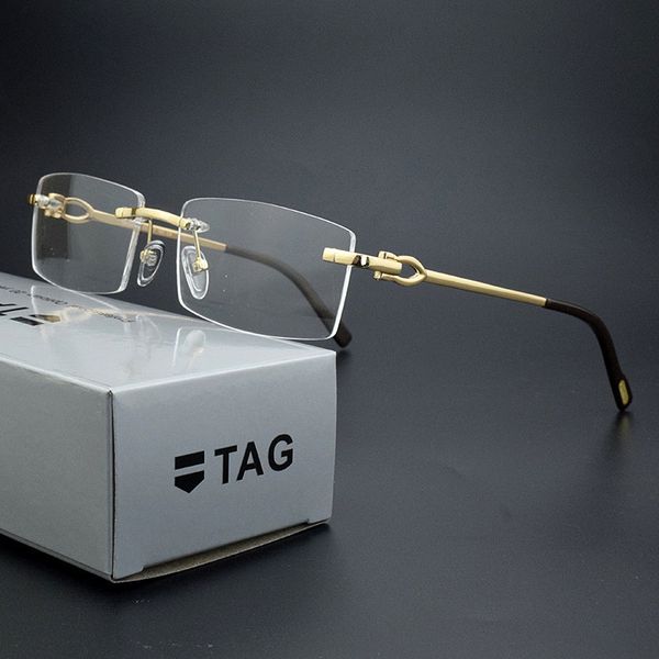 sunglasses frames 2023 rimless frame men myopia prescription eye frames for women design fashion brand square computer spectacles 230417, Silver
sunglasses frames 2023 rimless frame men myopia prescription eye frames for women design fashion brand square computer spectacles 230417, Silver