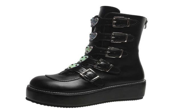boots 2022 brand ins demonias shoes platform heart buckle wedges high heels motorcycle mid calf boots women gothic street cool6066522, Black
boots 2022 brand ins demonias shoes platform heart buckle wedges high heels motorcycle mid calf boots women gothic street cool6066522, Black