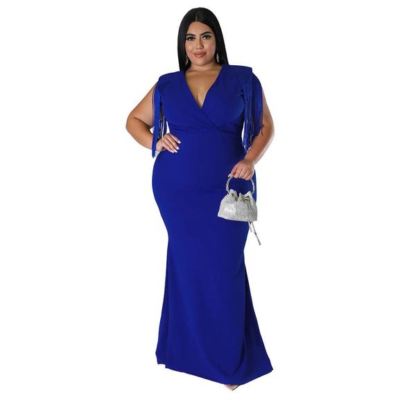 dresses large women's dress new tassel vneck long sleeve slim dress 2022 new plus size wedding party elegant dresses for women, Black
dresses large women's dress new tassel vneck long sleeve slim dress 2022 new plus size wedding party elegant dresses for women, Black