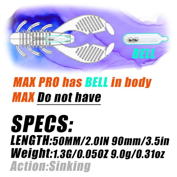 50mm craws fishing soft lure baits trout bass lure silicone swimbait jigging wobblers for pike artifical rubber bait fishingfishing lures cr
50mm craws fishing soft lure baits trout bass lure silicone swimbait jigging wobblers for pike artifical rubber bait fishingfishing lures cr