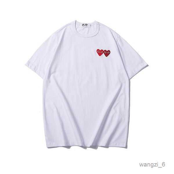 men's fashion plays t red hear commes casual women shirs badge high quanliy tshirs coon embroidery shor sleeve summer l1om# 12 33yp, White;black
men's fashion plays t red hear commes casual women shirs badge high quanliy tshirs coon embroidery shor sleeve summer l1om# 12 33yp, White;black
