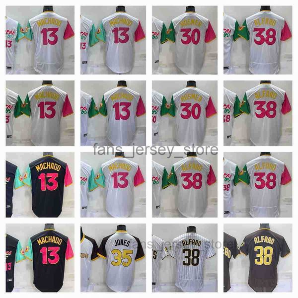 13 manny machado new baseball jersey 30 eric hosmer 35 randy jones 38 jorge alfaro stitched jerseys men size s--xxxl, Blue;black
13 manny machado new baseball jersey 30 eric hosmer 35 randy jones 38 jorge alfaro stitched jerseys men size s--xxxl, Blue;black