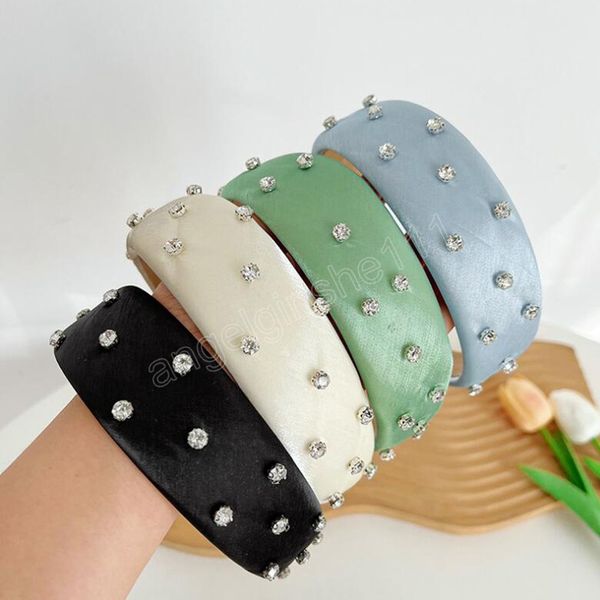 fashion women's hair accessories wide side shining rhinestone hairband casual turban headband, Slivery;white
fashion women's hair accessories wide side shining rhinestone hairband casual turban headband, Slivery;white