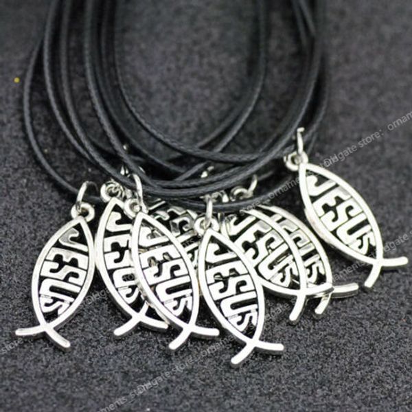 lot 10pcs fashion ichthys jesus fish pendant necklace charms jewelry hj16 fashion jewelrynecklace jewelry accessories, Silver
lot 10pcs fashion ichthys jesus fish pendant necklace charms jewelry hj16 fashion jewelrynecklace jewelry accessories, Silver