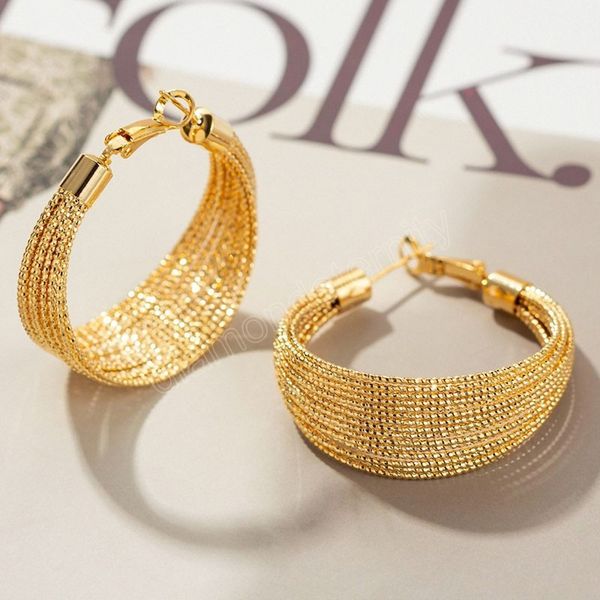 fashion gold wide hoop earrings for women vintage statement round earrings minimalist party wedding jewelry gifts, Golden;silver
fashion gold wide hoop earrings for women vintage statement round earrings minimalist party wedding jewelry gifts, Golden;silver