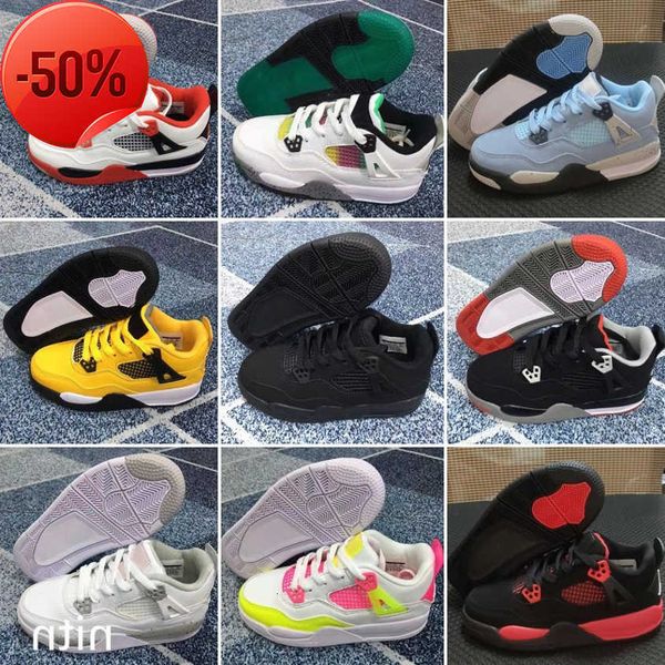 discount 2022 children baby shoes 4s girl boys kids 4 basketball sneakers size 28-35, Black
discount 2022 children baby shoes 4s girl boys kids 4 basketball sneakers size 28-35, Black