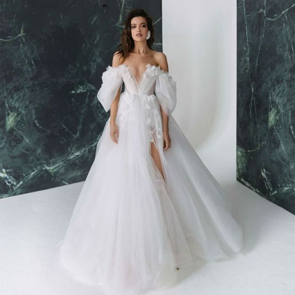 a-line organza wedding dress 2023 lantern sleeves boat neck silt 3d flower bride party gown vestidos de noiva boho custom made, White
a-line organza wedding dress 2023 lantern sleeves boat neck silt 3d flower bride party gown vestidos de noiva boho custom made, White