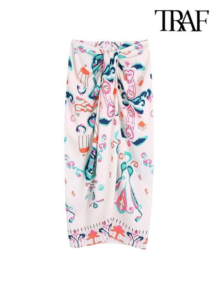 dresses traf women fashion front knot pleated printed wrap midi skirt vintage high waist back zipper female skirts mujer, White;black
dresses traf women fashion front knot pleated printed wrap midi skirt vintage high waist back zipper female skirts mujer, White;black