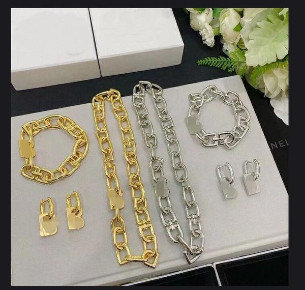 new designed hip hop necklace earrings big b letter pendants cuban coarse chain men's punk style shiny non-fading women's thick br, Black
new designed hip hop necklace earrings big b letter pendants cuban coarse chain men's punk style shiny non-fading women's thick br, Black