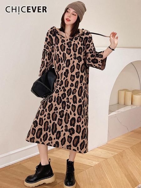 dresses chicever leopard dress for female hooded three quarter straight loose waist long dresses women 2022 spring clothing fashion new, Black;gray
dresses chicever leopard dress for female hooded three quarter straight loose waist long dresses women 2022 spring clothing fashion new, Black;gray