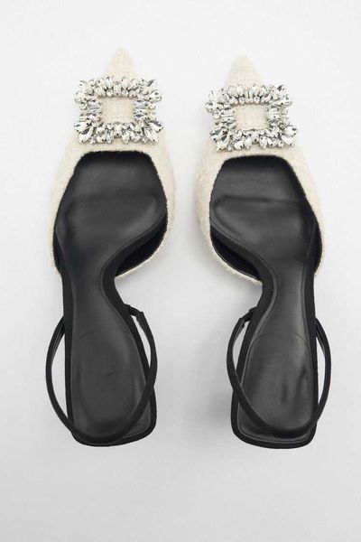nxy sandals women high heels stiletto shoes woman rhinestone slingback pumps dress heeled wedding bride 230406, Black
nxy sandals women high heels stiletto shoes woman rhinestone slingback pumps dress heeled wedding bride 230406, Black