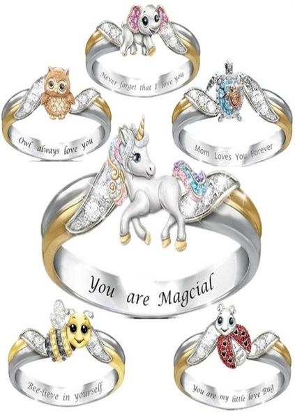 unicorn animal rings jewelry accessories cute lettering always love you gold silver plated women band ring fashion 2 3hj m26951601
unicorn animal rings jewelry accessories cute lettering always love you gold silver plated women band ring fashion 2 3hj m26951601